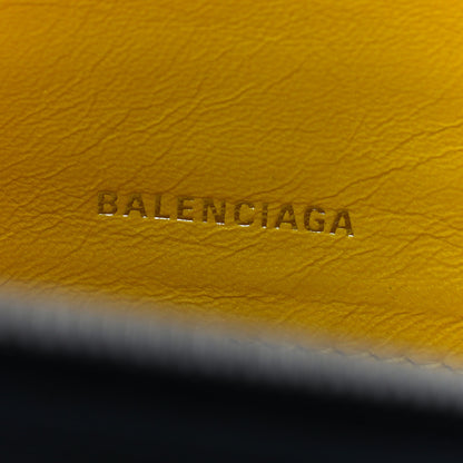 Balenciaga Calfskin M Triangle Pouch Black 6 of 7