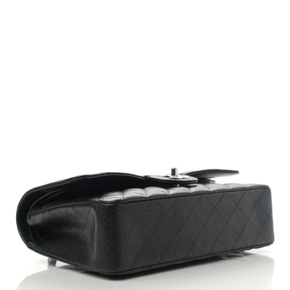 Chanel Caviar Quilted Medium Double Flap Black 4 of 11