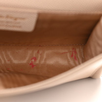 Salvatore Ferragamo Hammered Calfskin Vara Bow Minibag 6 of 10