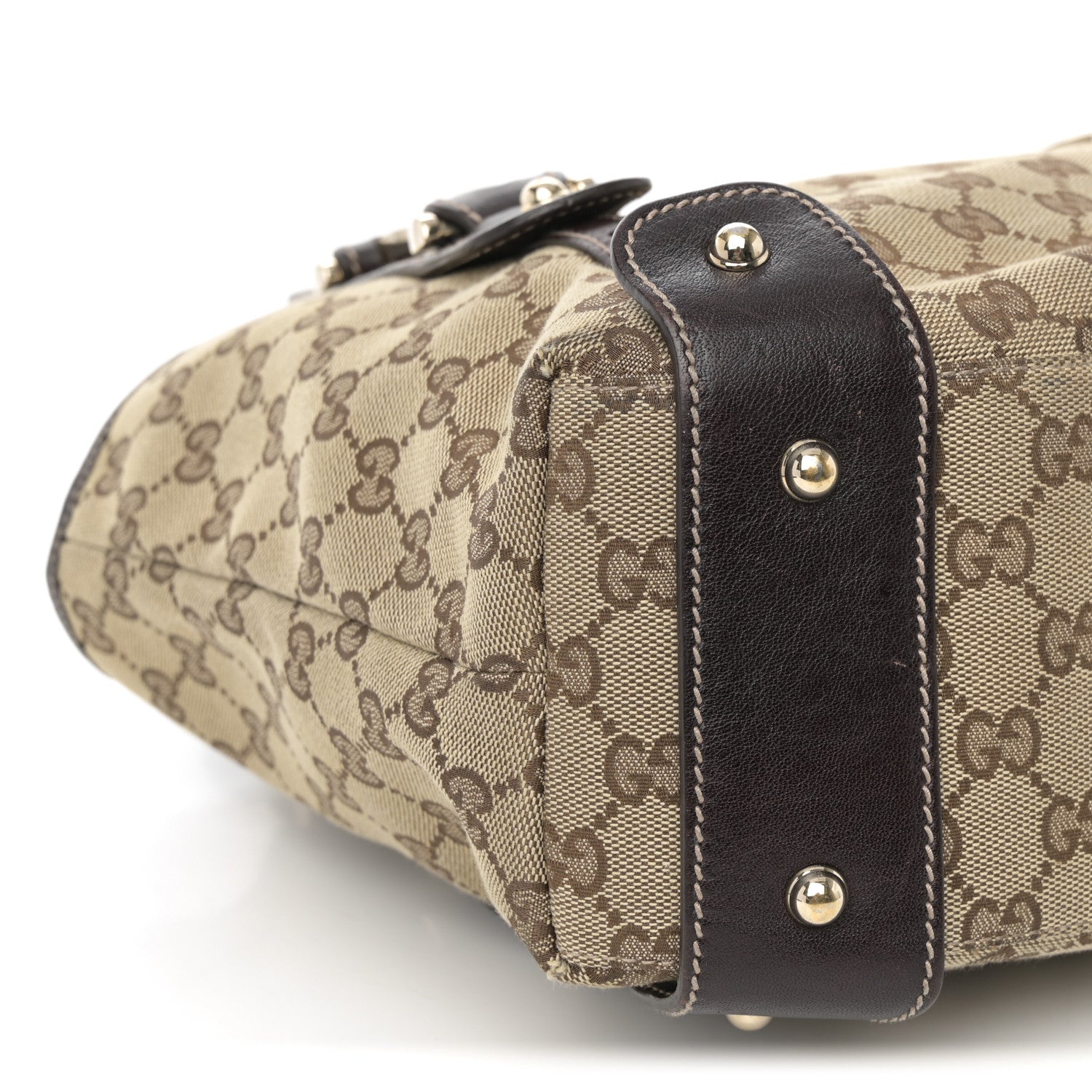 Gucci Monogram Small Pelham Shoulder Bag Dark Brown 25 of 37