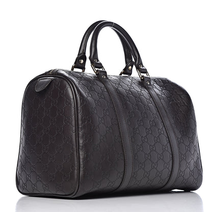 Gucci Guccissima Medium Joy Boston Dark Brown 3 of 10