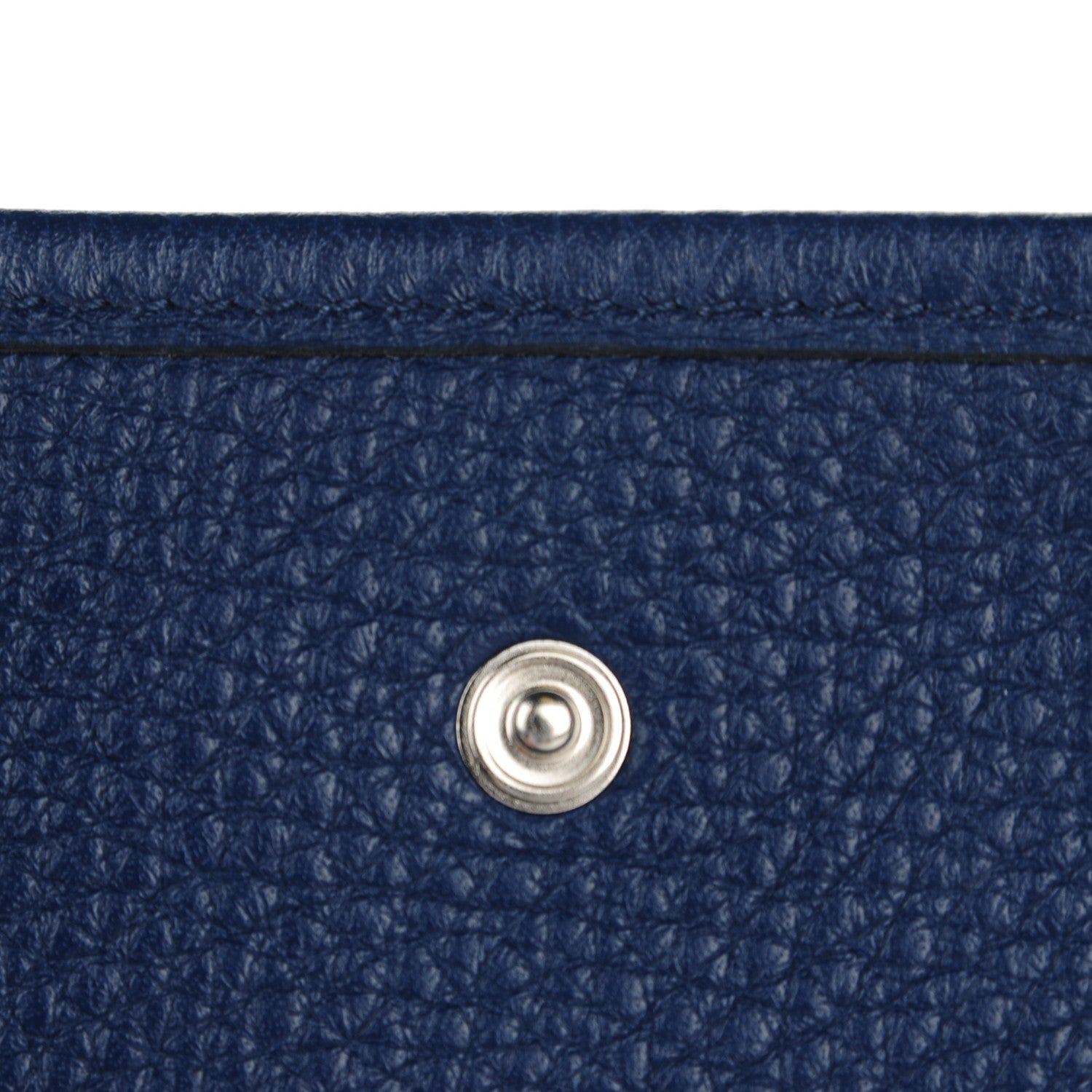 Hermes Taurillon Clemence Amazone Evelyne TPM Bleu Saphir Paradis 2 of 11