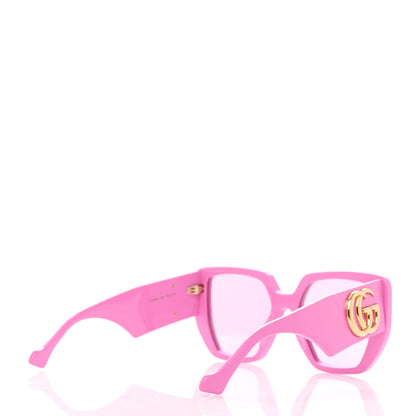 Gucci Acetate Square Frame Sunglasses GG0956S Pink 4 of 7