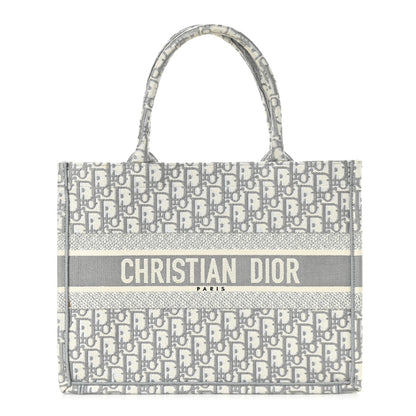 Christian Dior Oblique Medium Book Tote Grey 1 of 9