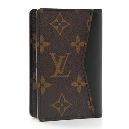 Louis Vuitton Monogram Macassar Pocket Organizer NM 3 of 7