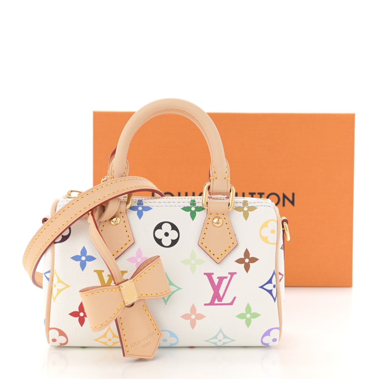 Louis Vuitton LV X TM Monogram Multicolor Nano Speedy White 10 of 10