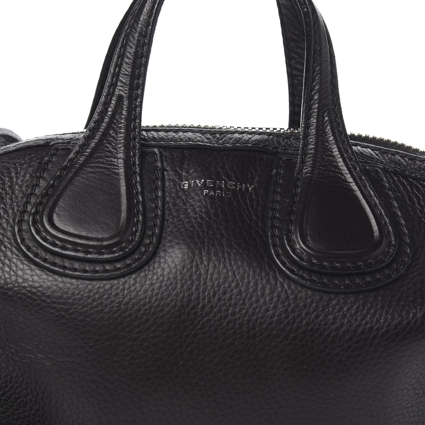 Waxed Calfskin Micro Nightingale Black
