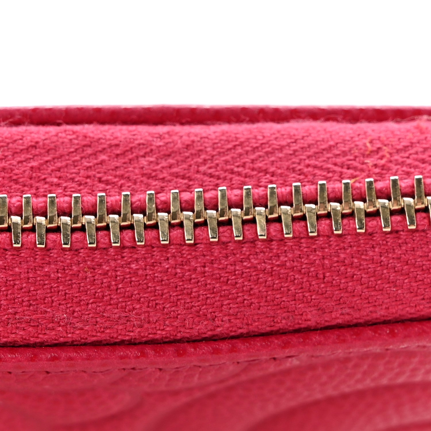Chanel Caviar Camellia Embossed Medium Zip Around Gusset Wallet Pink 9 of 10
