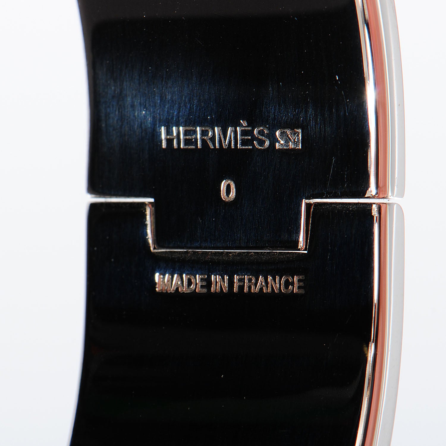 Hermes Enamel Wide Clic Clac H Bracelet PM Orange 4 of 4