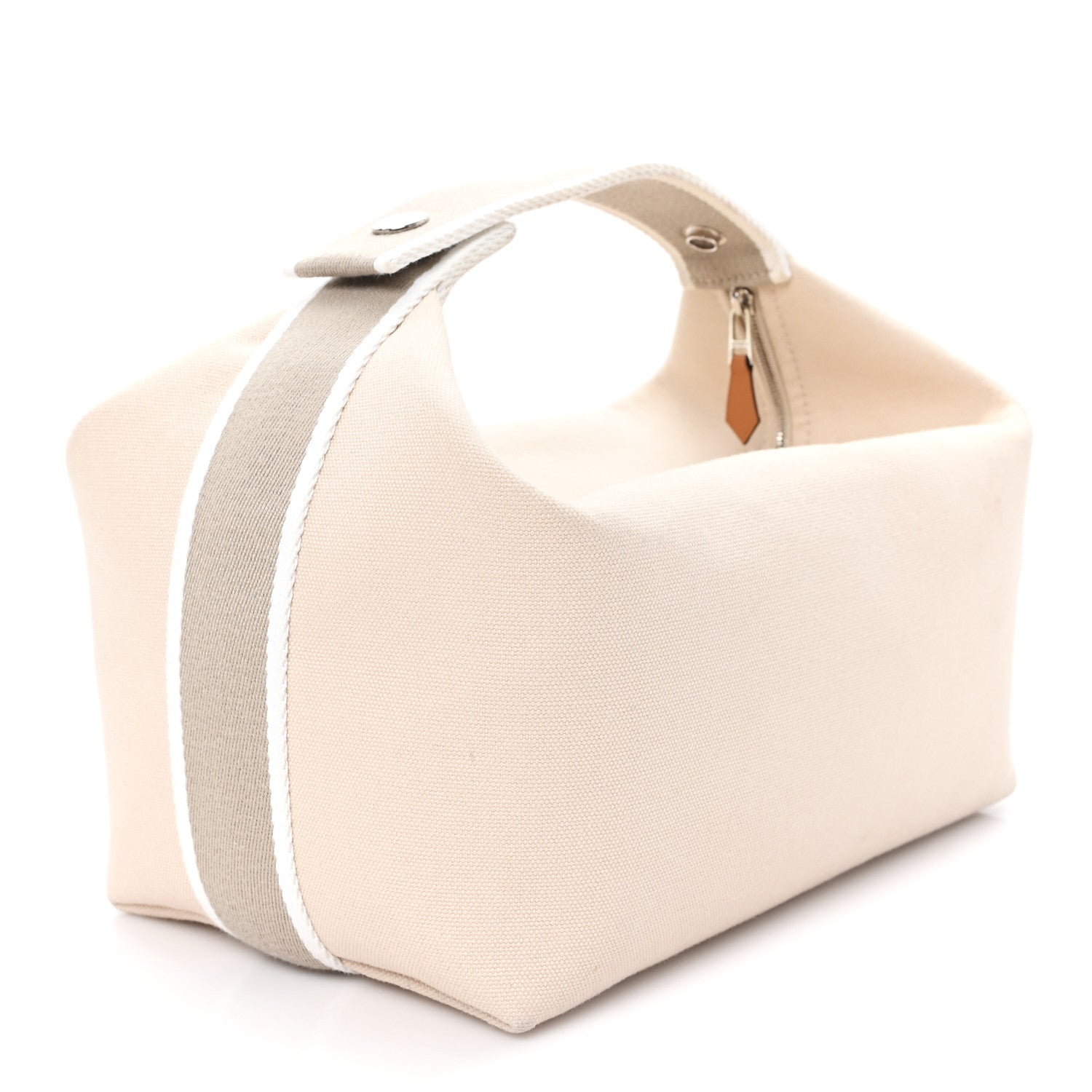 Hermes Canvas Large Bride-A-Brac Pouch Natural 3 of 6