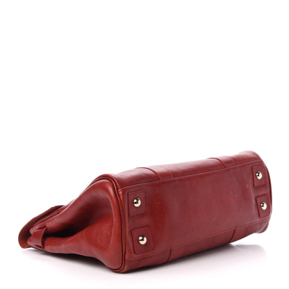 Mulberry Natural Vegetable Tanned Bayswater Poppy Red 4 of 16