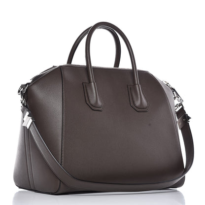 Givenchy Sugar Goatskin Medium Antigona Heather Grey 3 of 8