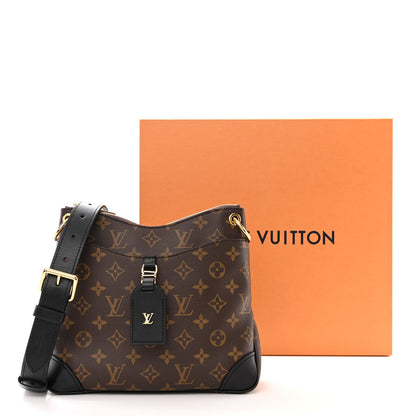 Louis Vuitton Monogram Odeon PM Black 10 of 10