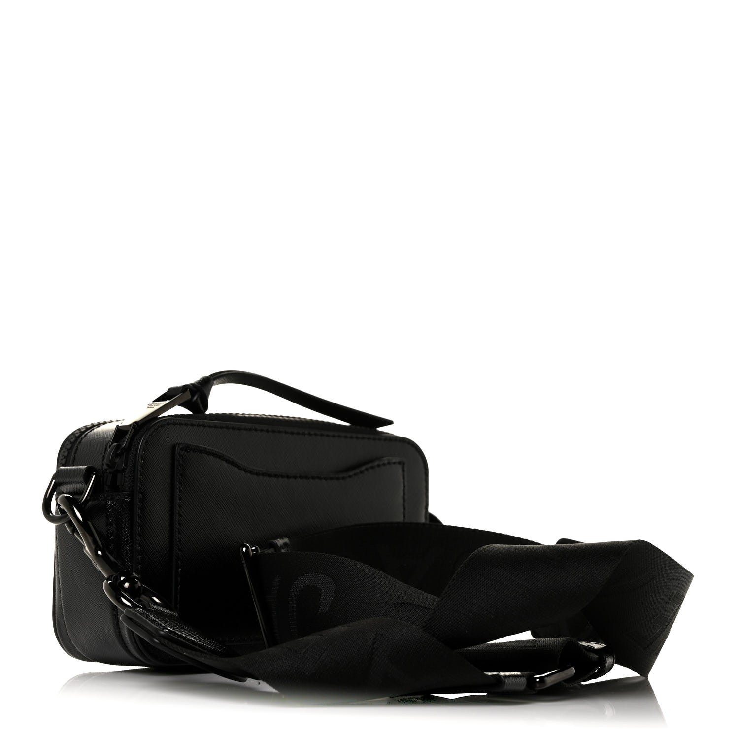 Marc Jacobs Saffiano Small Snapshot Camera Bag Black 2 of 7