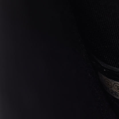 Chanel Calfskin Caviar Quilted Chain Handle Flap Black 9 of 10