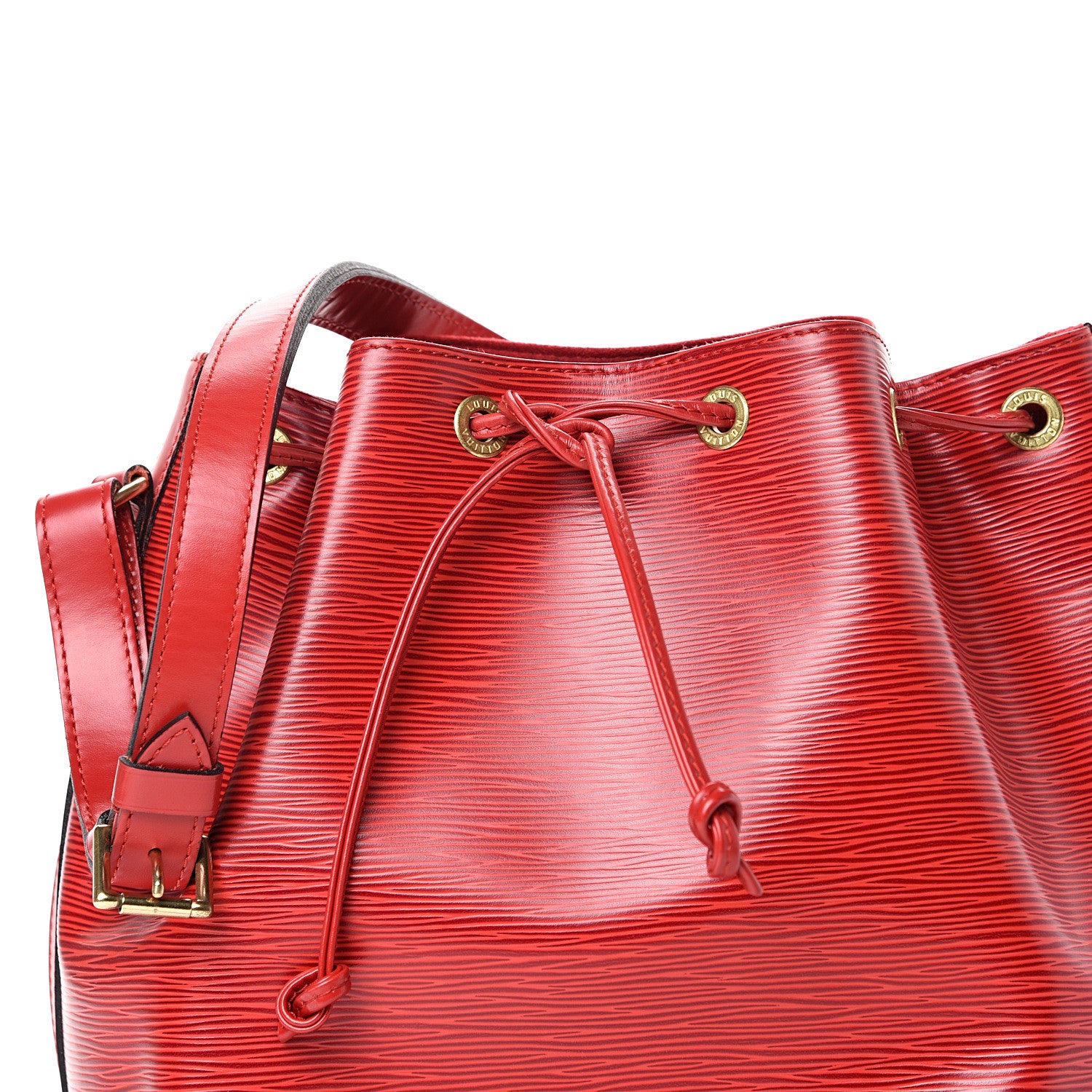 Louis Vuitton Epi Petit Noe Castillan Red 7 of 11