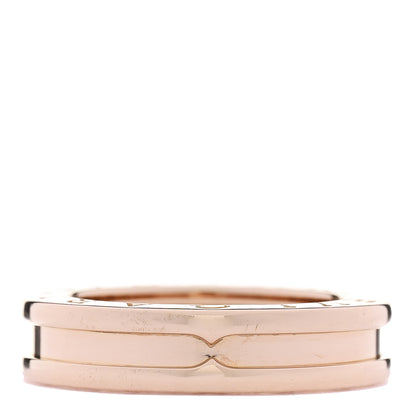 Bulgari 18K Rose Gold B.Zero1 One-Band Ring 49 5 3 of 6