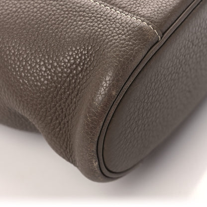 Hermes Taurillon Clemence Sac Good News PM Etoupe 9 of 10