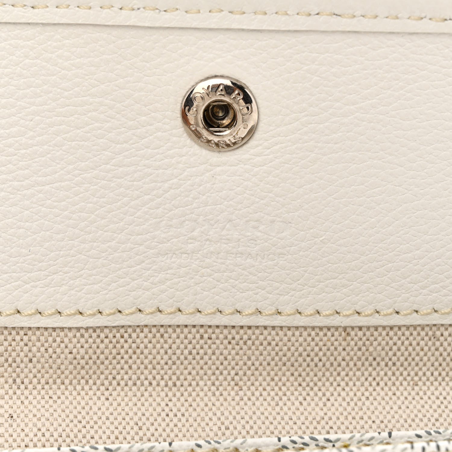 Goyard Goyardine Saint Louis PM White 8 of 17