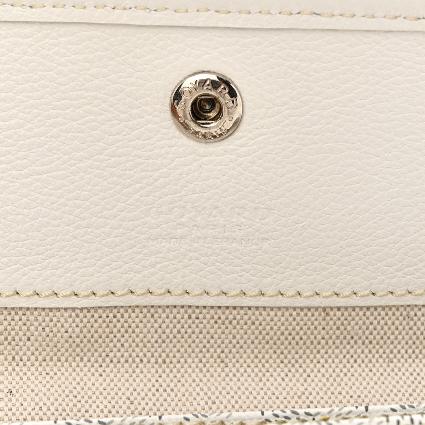 Goyardine Saint Louis PM White