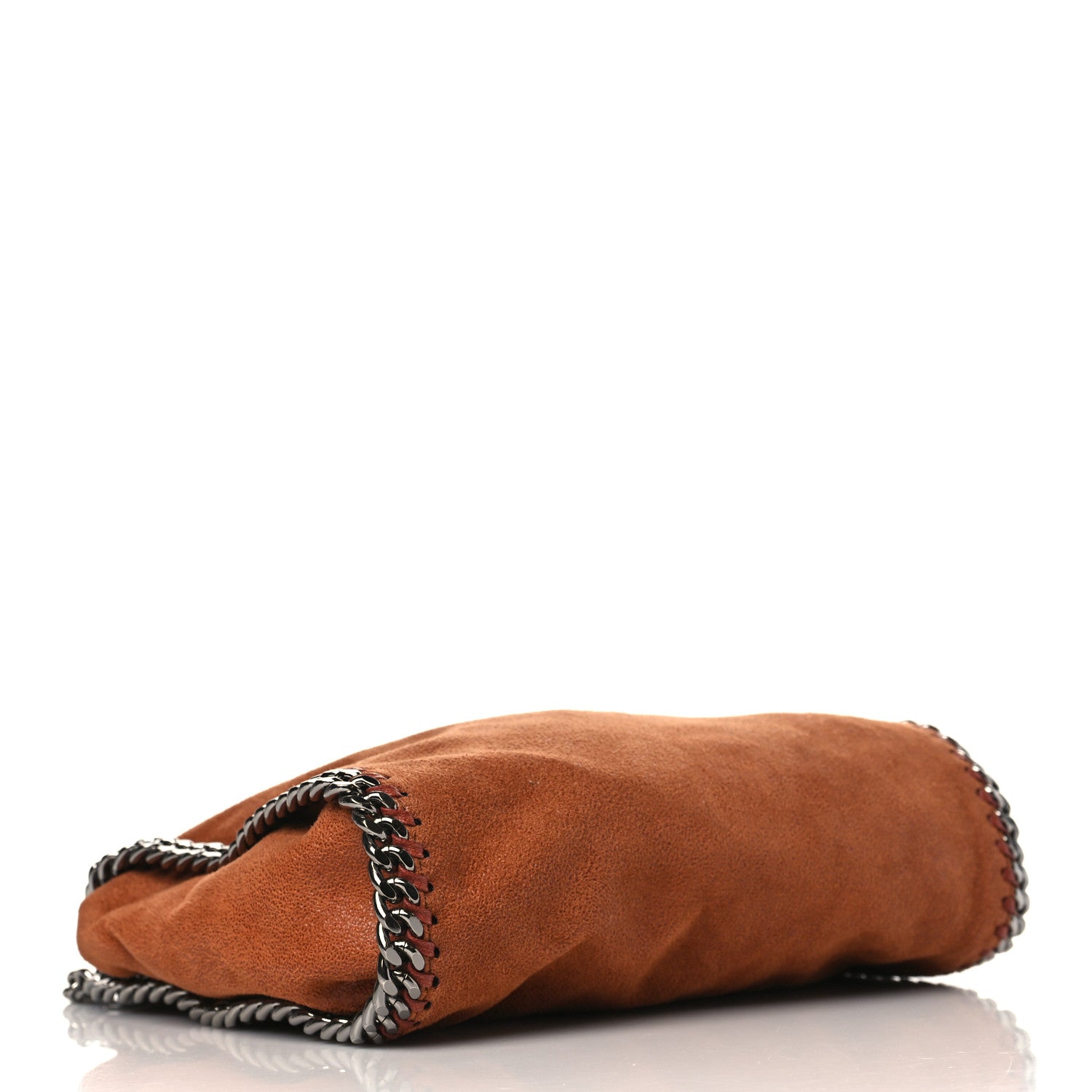 Stella McCartney Shaggy Deer Mini Falabella Fold Over Tote Brandy 3 of 8