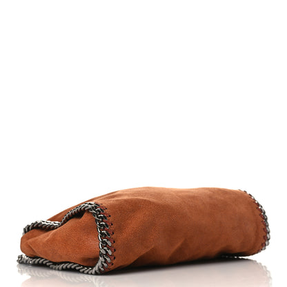 Stella McCartney Shaggy Deer Mini Falabella Fold Over Tote Brandy 3 of 8