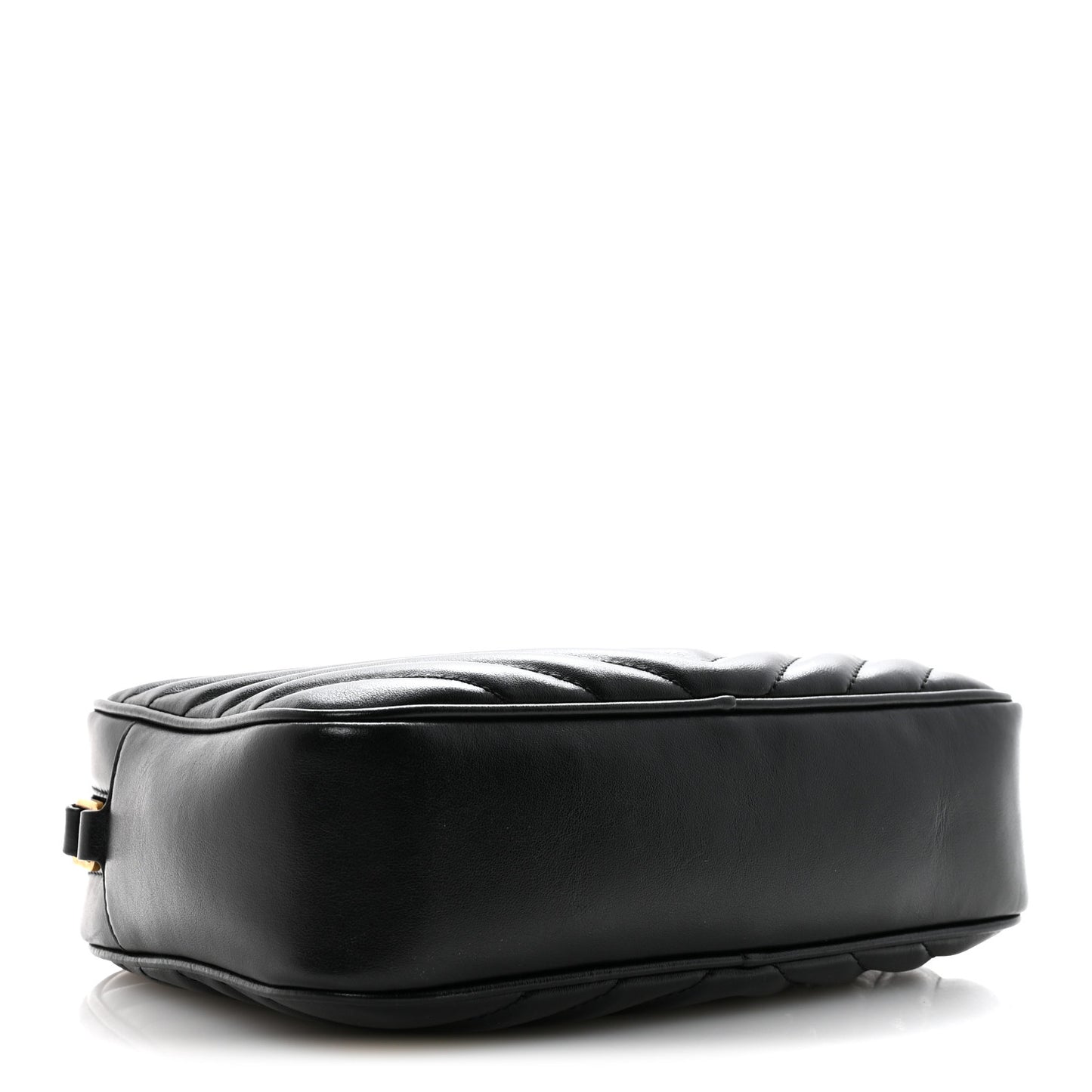 Calfskin Matelasse Monogram Lou Camera Bag Black