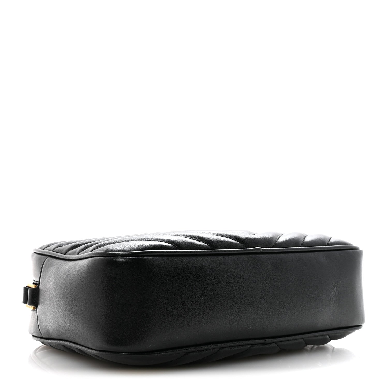 Saint Laurent Calfskin Matelasse Monogram Lou Camera Bag Black 4 of 12
