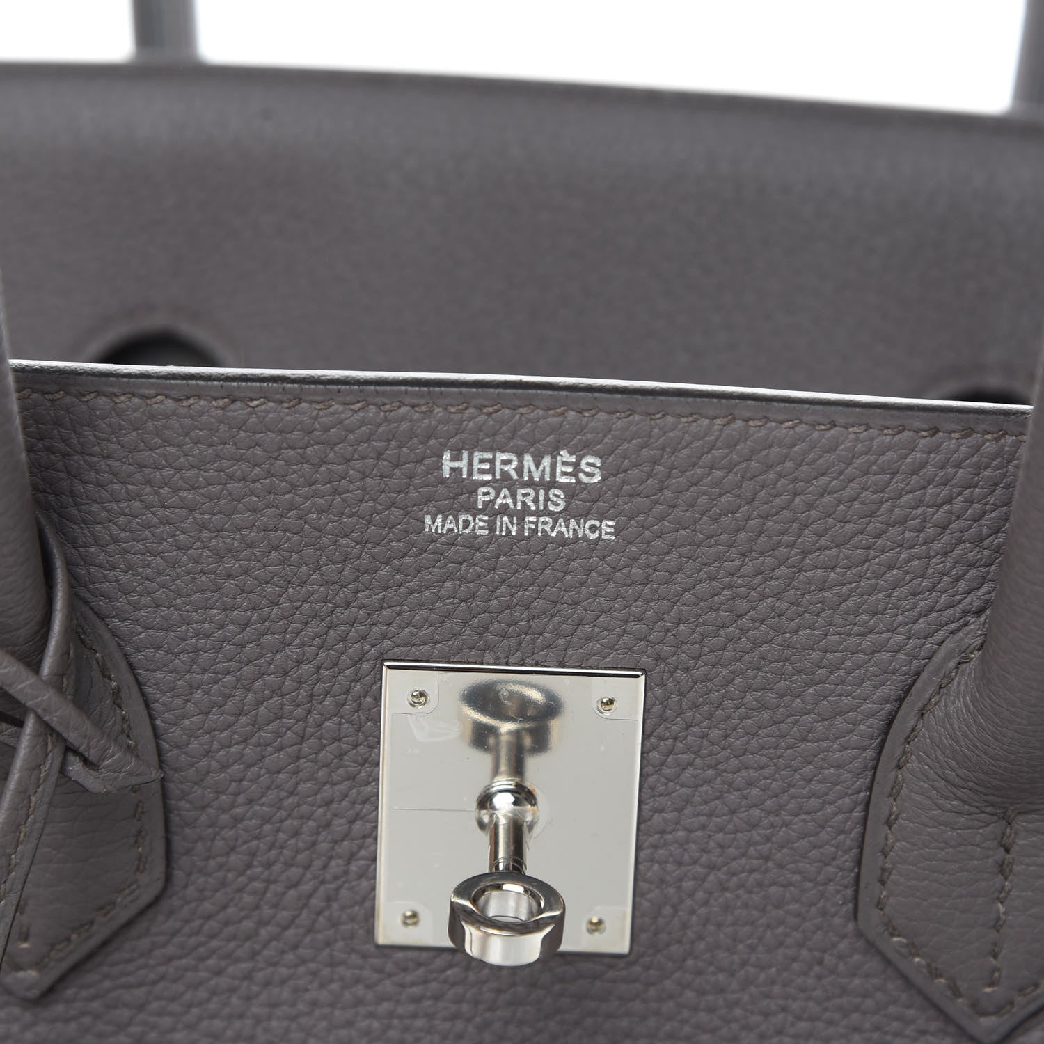 Hermes Togo Birkin 35 Etain 6 of 12