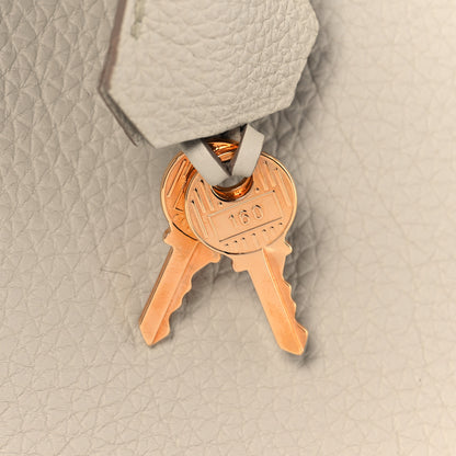 Hermes Togo Birkin 25 Craie 32 of 35