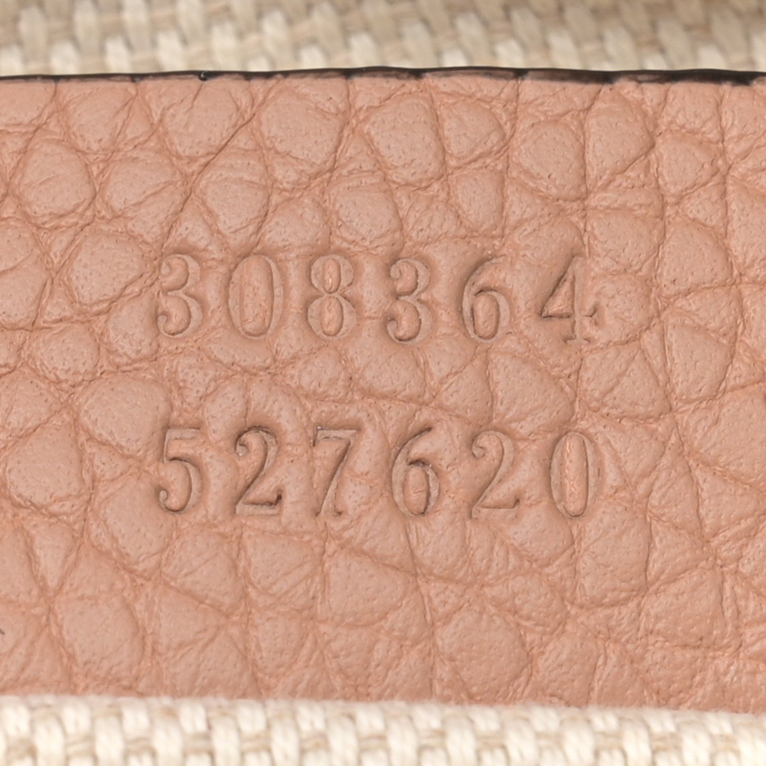 Gucci Pebbled Calfskin Small Soho Disco Bag Camelia 7 of 16