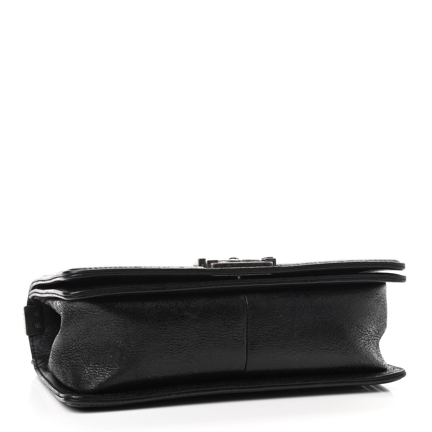 Chanel Goatskin Chesterfield Quilted Medium Celtic Boy Flap Black 4 of 9