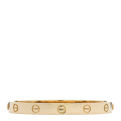 Cartier 18K Yellow Gold LOVE Bracelet 16 2 of 9