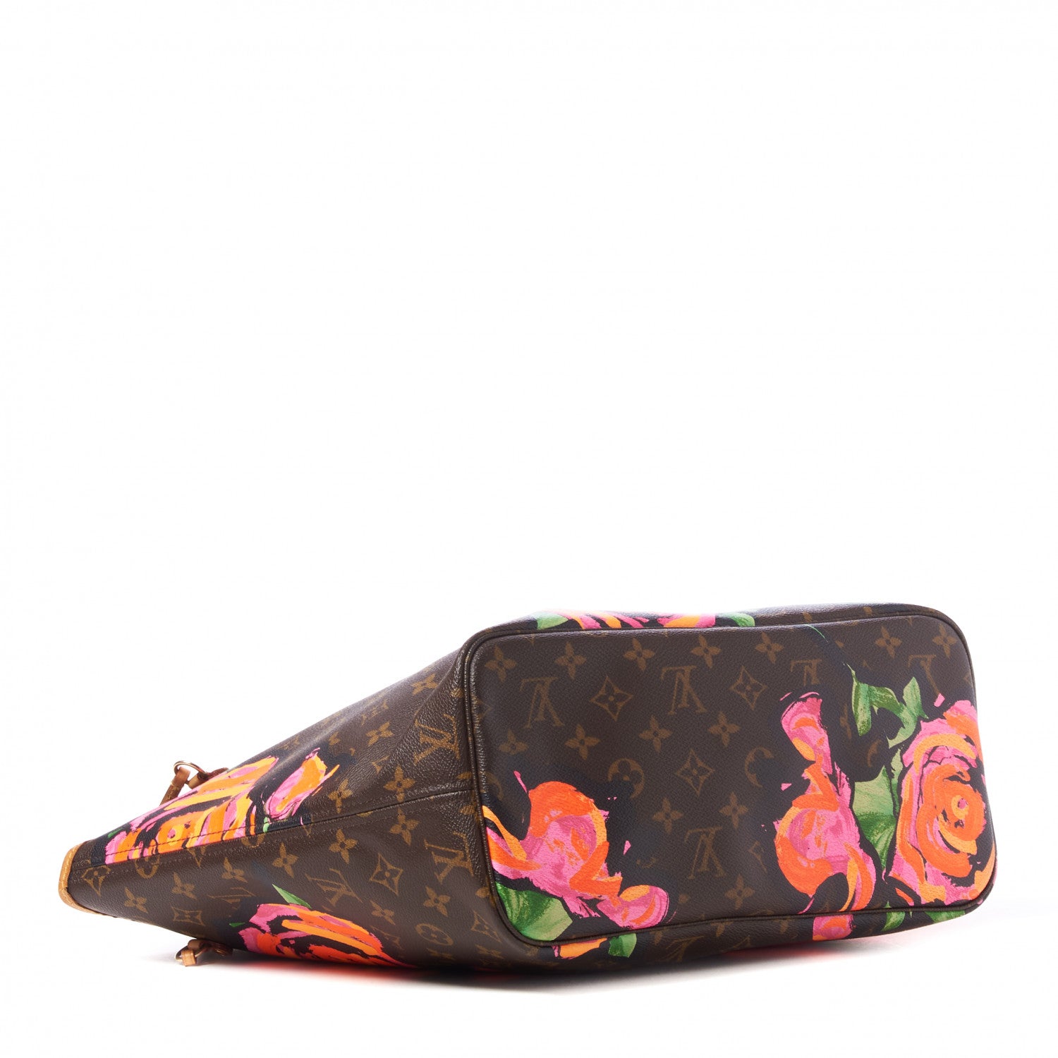 Louis Vuitton Monogram Roses Neverfull MM 3 of 10