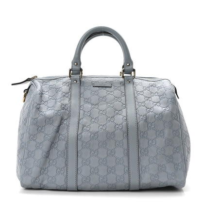 Gucci Guccissima Medium Joy Boston Light Blue 1 of 10