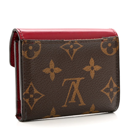 Louis Vuitton Monogram Zoe Wallet Fuchsia 3 of 10