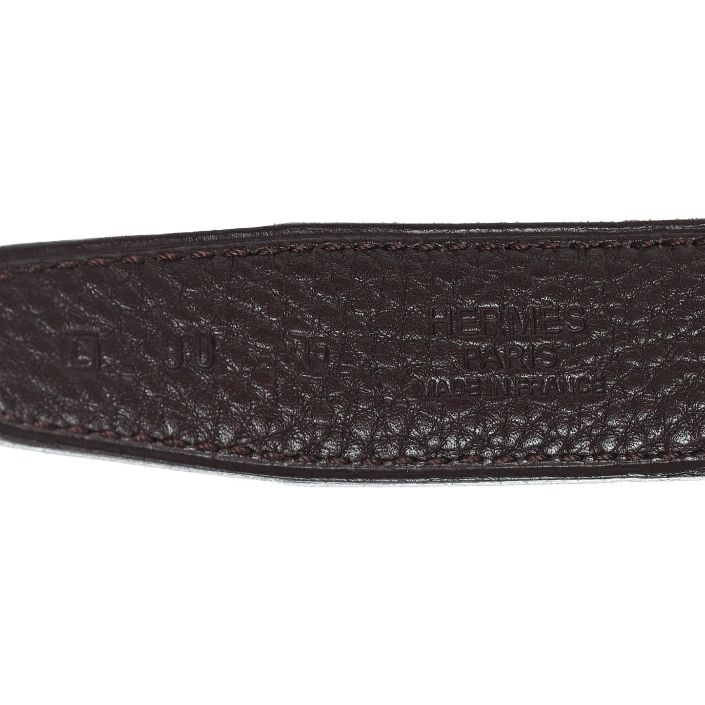 Box Togo 18mm H Belt 90 Black Chocolate