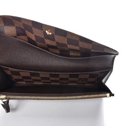 Louis Vuitton Damier Ebene Emilie Wallet 5 of 8