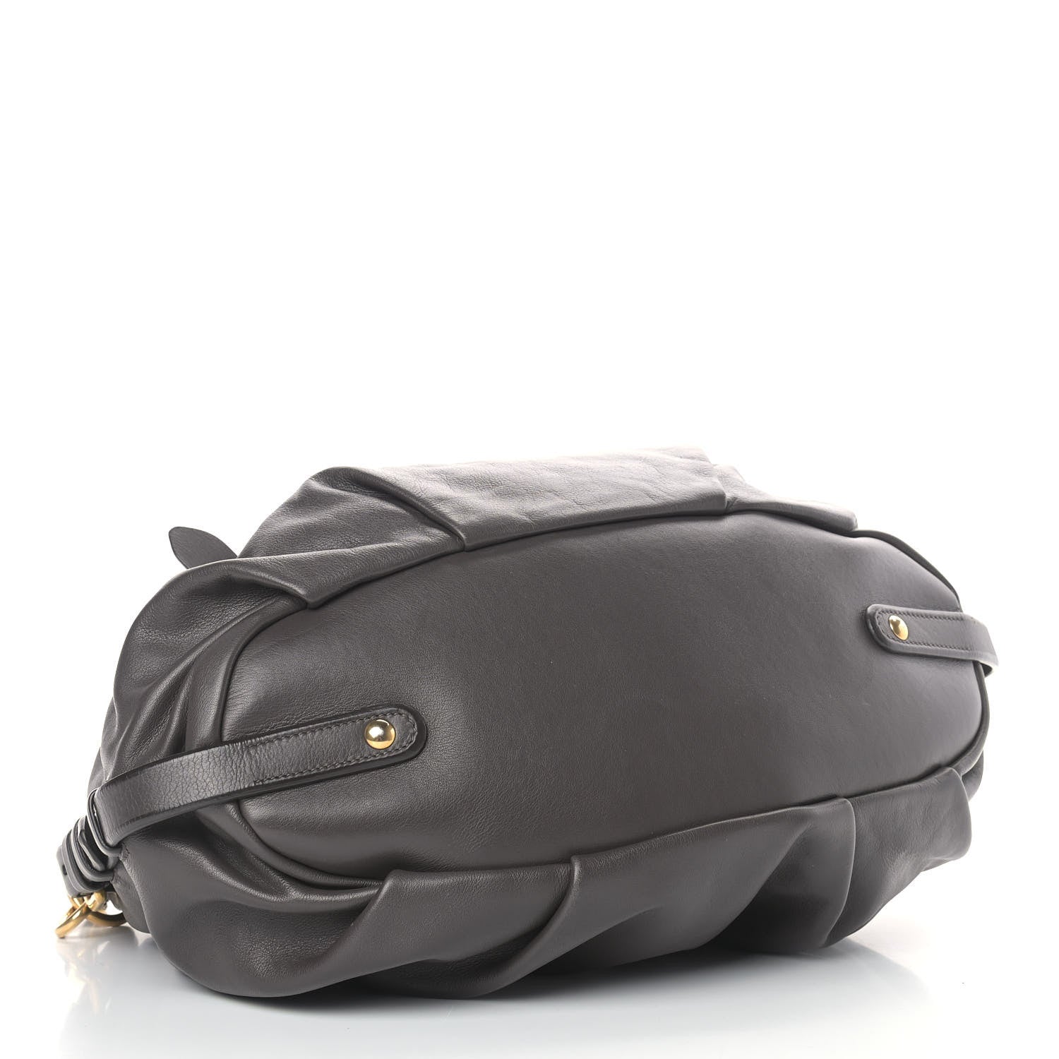 Prada Soft Calf Shoulder Bag Cenere 3 of 11