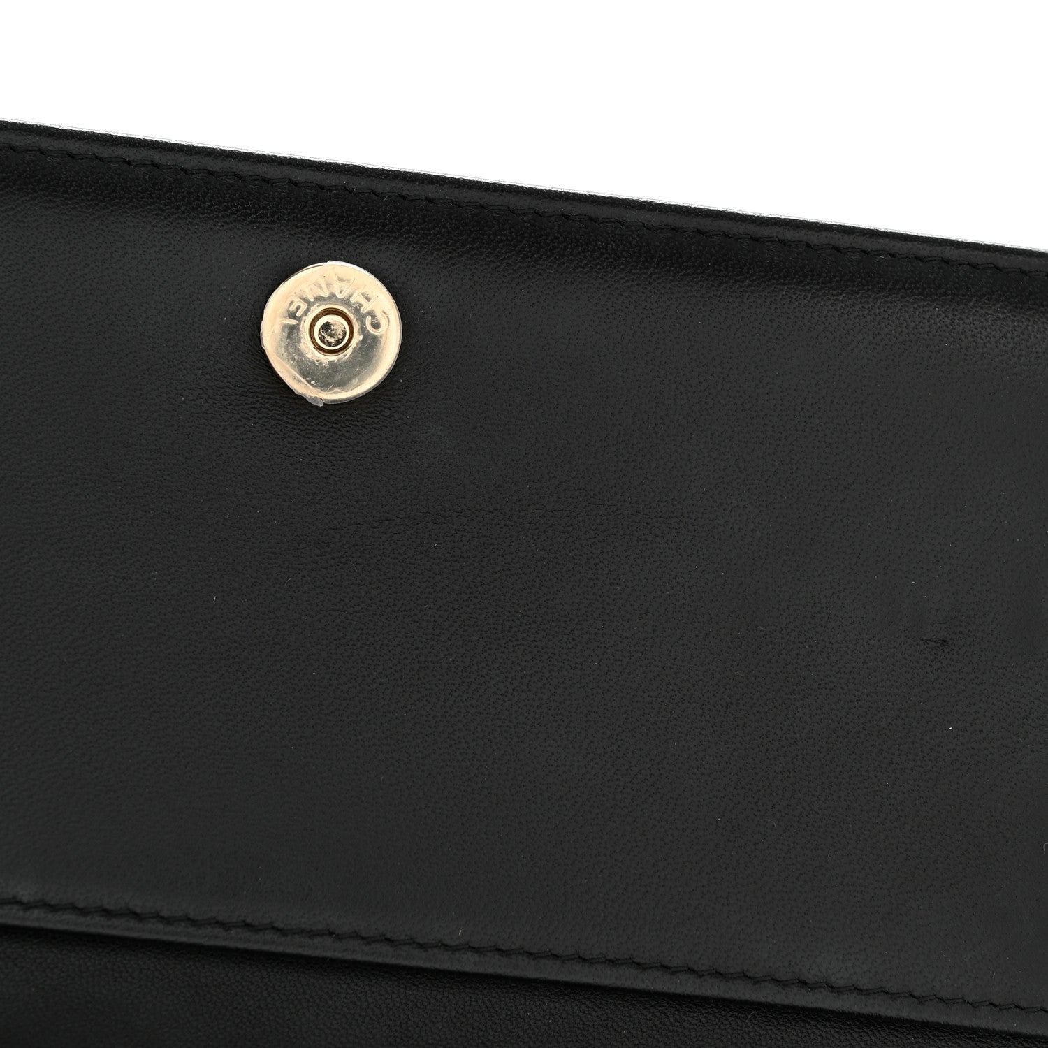 Chanel Lambskin Quilted All About Chanel Charm Wallet On Chain WOC Black 13 of 13