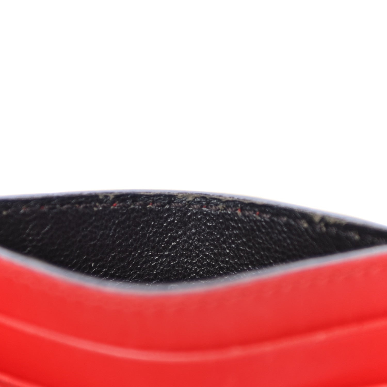 Gucci Guccissima Card Holder Red 15 of 17