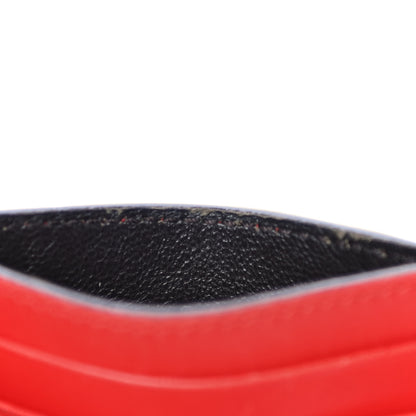 Gucci Guccissima Card Holder Red 15 of 17