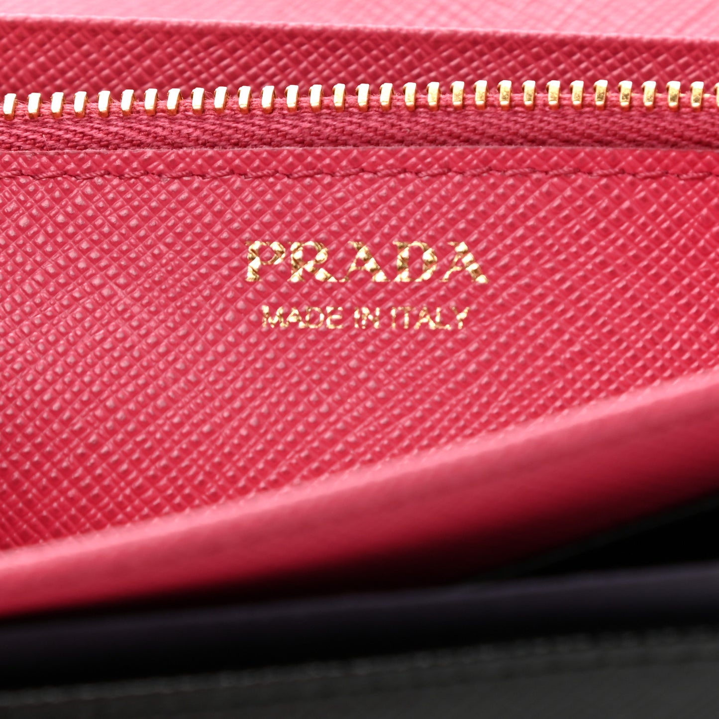 Saffiano Continental Flap Wallet Black Ibisco