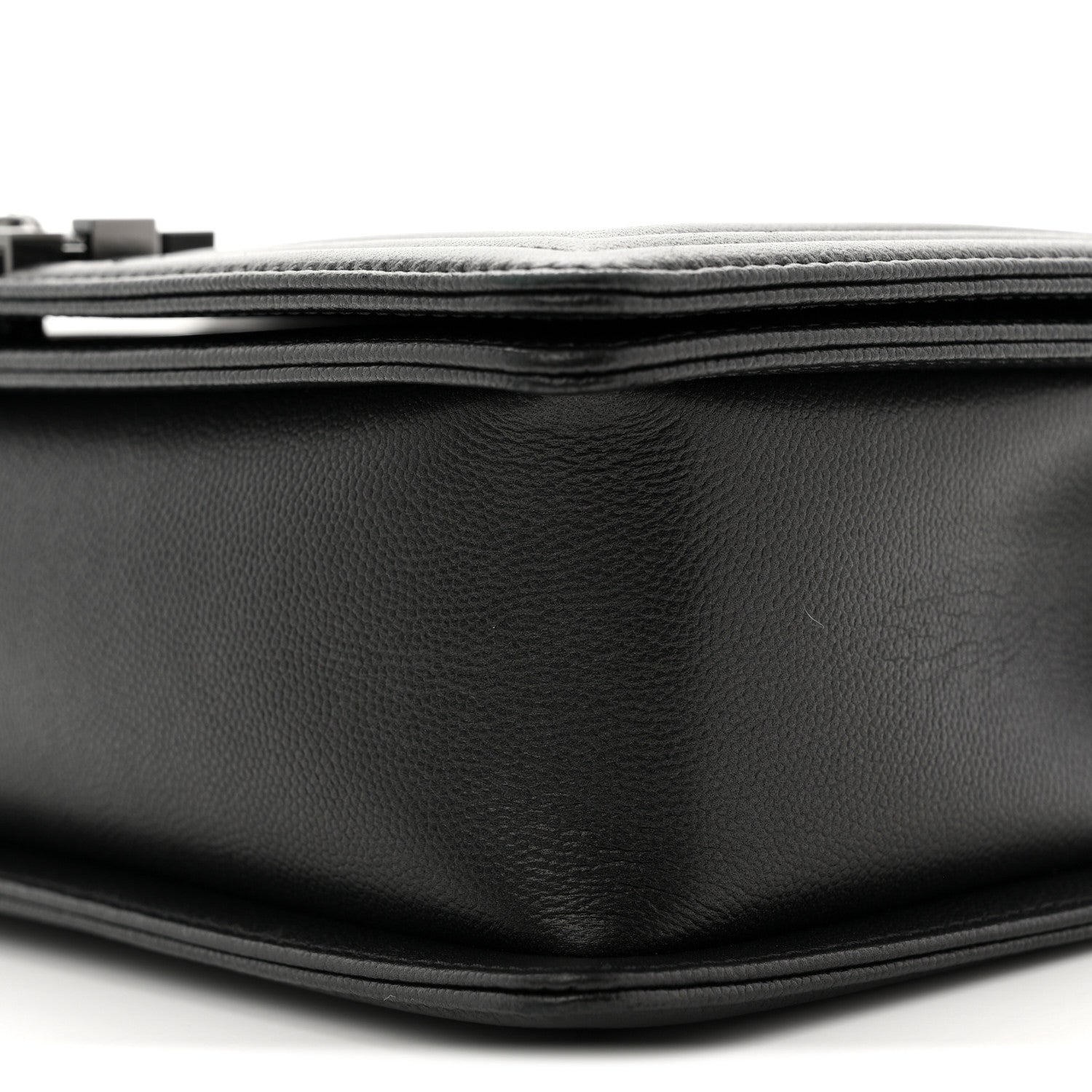 Chanel Caviar Quilted New Medium Boy Flap So Black 10 of 10