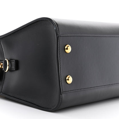Saint Laurent Calfskin Monogram Baby Cabas Black 9 of 11