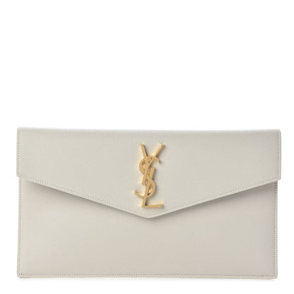 Saint Laurent Grain De Poudre Uptown Pouch Crema Soft 1 of 6