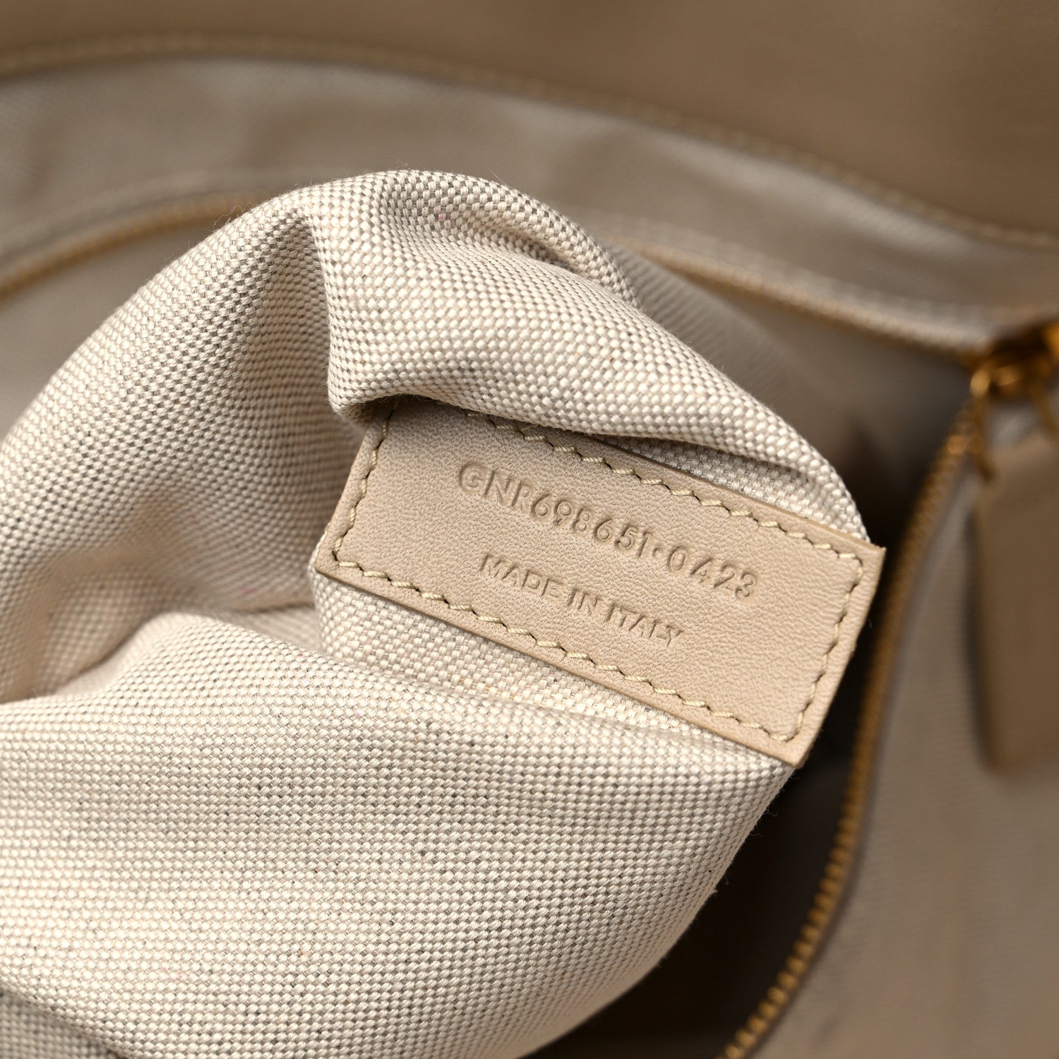 Saint Laurent Nubuck Suede Quilted Maxi Icare Shopping Tote Beige 8 of 14