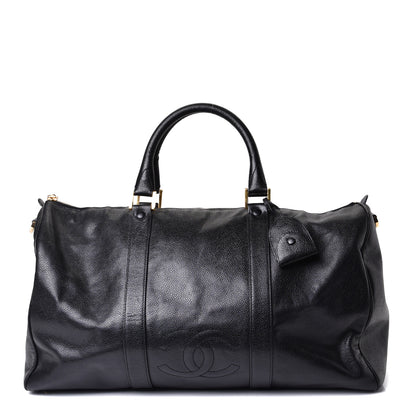 Chanel Caviar Timeless CC Duffel Bag Black 1 of 10