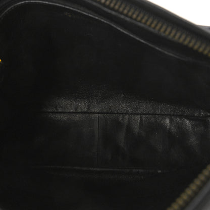 Chanel Lambskin Quilted CC Tassel Camera Case Black 5 of 9