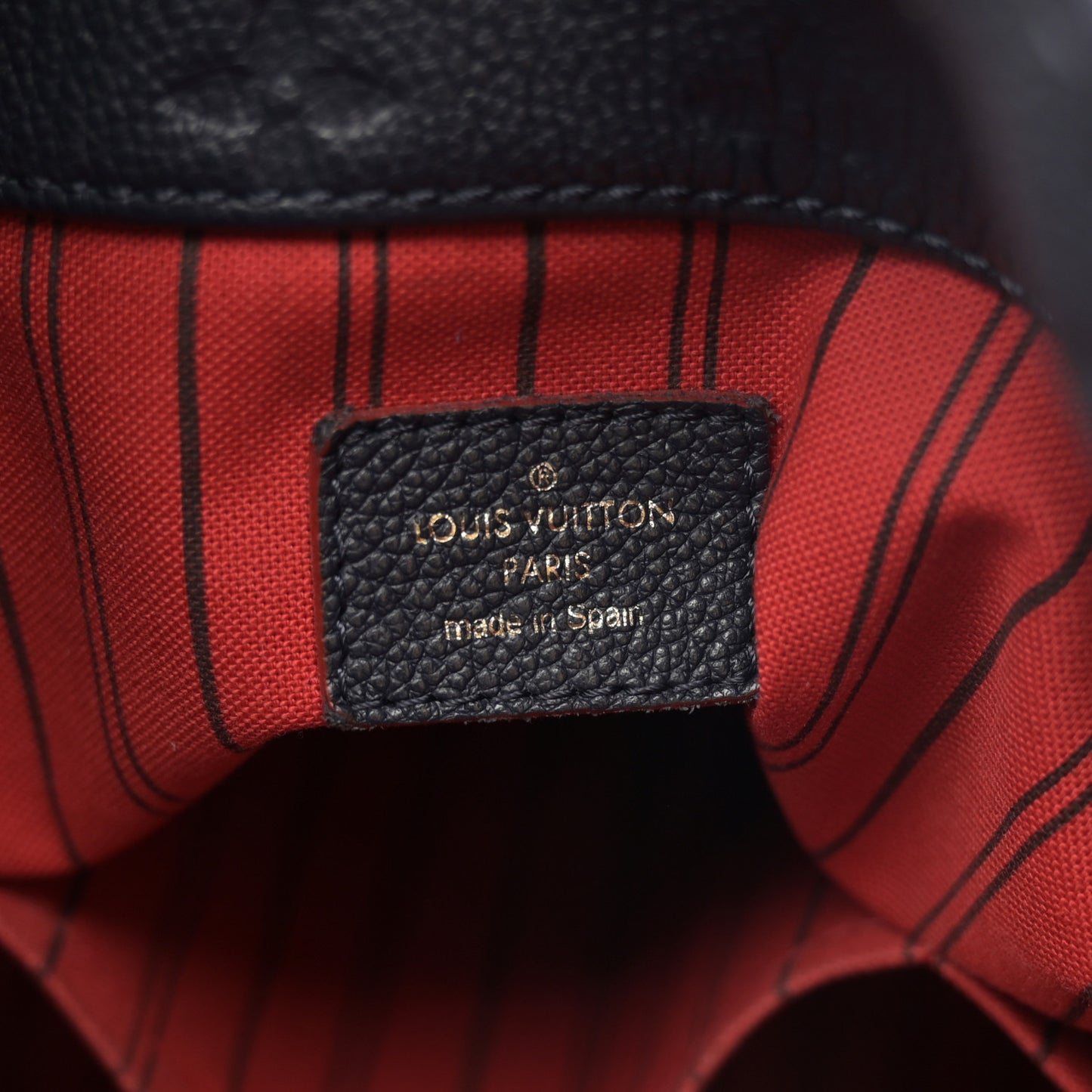 Empreinte Artsy MM Marine Rouge